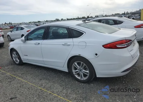 2018 Ford Fusion Se Hybrid z USA, uszkodzony, nr VIN 3FA6P0LU2JR171537